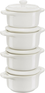 Кокот Staub 4 шт (405081610) слоновая кость