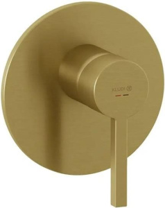 Смеситель для душа Kludi Nova Fonte Puristic 20755N015, матовое золото