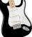 Гитара электрическая Fender Affinity Stratocaster MF BLK