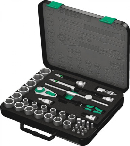 Wera трещотка zyklop 1/2 8100 SC 4 в комплекте 05003647001