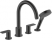 Смеситель Hansgrohe Vernis Shape 4 отверстия 71459670, матовый черный