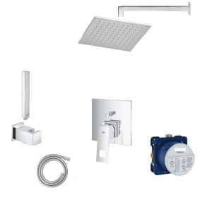 Душевой комплект Grohe Eurocube 24062000 + 35600000