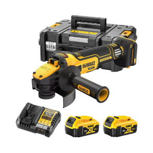 Аккумуляторная угловая шлифмашина DeWALT DCG409VSP2
