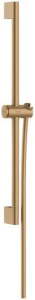 Душевая штанга Hansgrohe Unica Pulsify S 65 см 24400140, шлифованная бронза