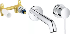 Смеситель для раковины Grohe Essence New хром 19408001+32635000