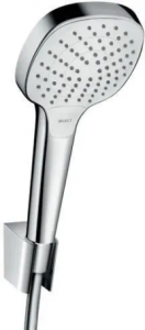 Лейка верхнего душа Hansgrohe Croma Select E 26413400, белый/хром
