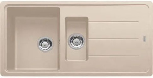 Кухонная раковина Franke Basic BFG 651-97 114.0676.272, бежевый