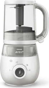 Блендер-пароварка 4-в-1 Philips AVENT SCF883/01, белый