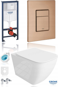 Комплект инсталляции Grohe с унитазом Omnires Silent Power Tornado