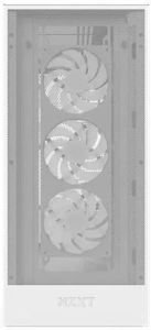 Корпус NZXT H7 Flow RGB, Mid-Tower ATX, белый (CM-H72FW-R1)