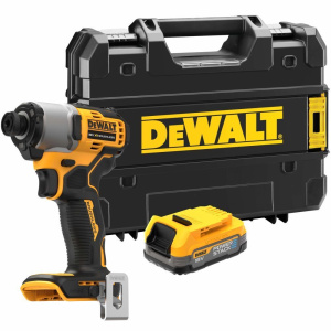 Аккумуляторный ударный винтоверт DeWALT DCF840E1T, с АКБ и ЗУ