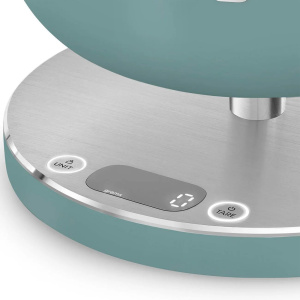 Цифровые кухонные весы Smeg KSC01EGMWW матовый изумрудный