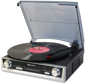 Виниловый проигрыватель Roadstar TTR-8634 black/silver