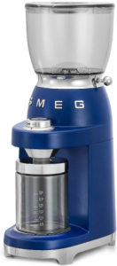 Кофемолка Smeg CGF01, темно-синяя