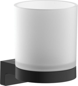 Подставка для зубных щеток Hansgrohe AddStoris S 41769670, матовый черный