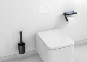 Туалетный набор Hansgrohe WallStoris, черный матовый 27969670