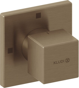 Переключатель потоков Kludi Decus 54846N175, матовая бронза