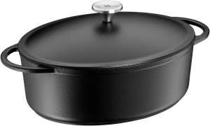 Жаровня чугунная WMF 30×23,5см, черная