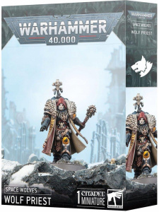 Набор миниатюр Games Workshop Warhammer 40k Space Wolves Wolf Priest