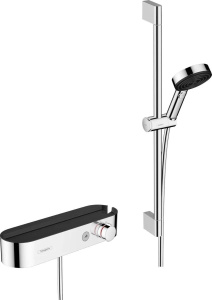 Душевая система Hansgrohe Pulsify Select 105 3jet Relaxation 24260000, хром