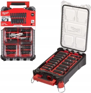 Набор головок ударных Milwaukee SHW 1/2 PACKOUT 4932480943
