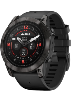 Часы Garmin Epix 2 Pro 51mm Sapphire Carbon Grey Black Band (010-02804-01)