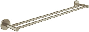 Двойной держатель для полотенец Grohe Essentials 40802EN1, матовый никель