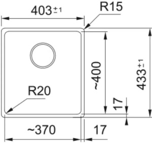 Кухонная раковина Franke Maris MRG 110-37 125.0698.001, Каменный серый