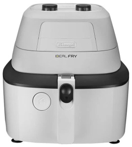 Аэрофритюрница De'Longhi FH 2101.W IdealFry серебристый/черный