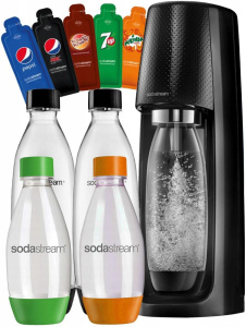 Сатуратор SodaStream Spirit, 4 бутылки + добавки