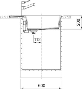 Кухонная раковина Franke Sirius S2D Slim 611-78 X 143.0618.650, Каменный серый