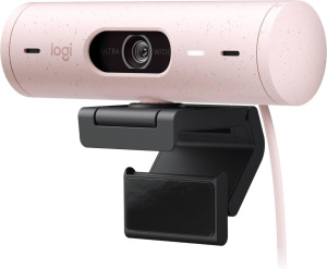 Веб-камера Logitech Brio 500 960-001421, розовая
