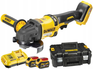 Аккумуляторная угловая шлифмашина DeWALT DCG418T2