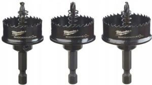 Набор биметаллических коронок Milwaukee Shockwave Impact Duty 22/29/ 49224800 35мм