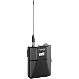 SHURE QLXD1 G51 портативный поясной передатчик QLXD, частотный диапазон 470-534 МГц