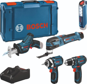 Набор электроинструментов Bosch GSR 12V-15, GOP 12V-28, GDR 12V-105, GSA 12V-14, GLI 12V-300 0615990N1D