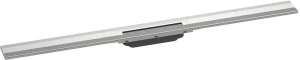 Наружный линейный слив Hansgrohe RainDrain Flex 100см 56053800, шлифованная нержавеющая сталь