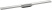 Наружный линейный слив Hansgrohe RainDrain Flex 100см 56053800, шлифованная нержавеющая сталь