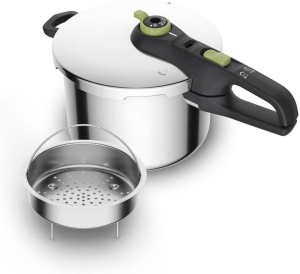 Скороварка Tefal Secure Trendy P2580702 6л с корзиной для пара