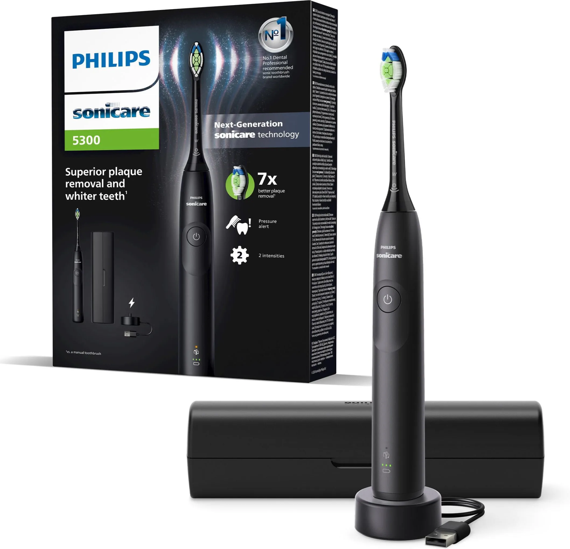 Электрическая щетка PHILIPS Sonicare 5300 HX7101/02