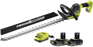 Аккумуляторный кусторез RYOBI ONE+ с 2 АКБ