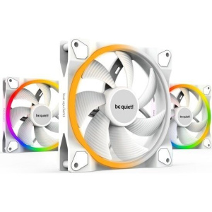 Комплект вентиляторов для корпуса Be Quiet! Light Wings 140 мм BL102, белый (3 шт.)