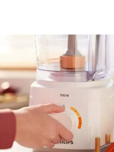 Кухонный комбайн 2 в 1 Philips Daily Collection HR7310/00, белый