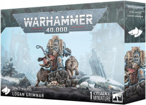 Миниатюра Games Workshop Warhammer 40k Space Wolves Logan Grimnar