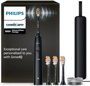 Комплект из 2 электрических зубных щёток Philips Sonicare HX9992, черный