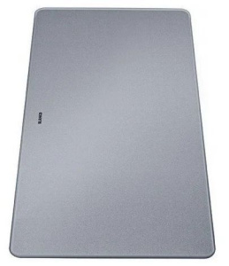Разделочная доска для кухонной мойки Blanco 227697, 43.5х24 см, серый