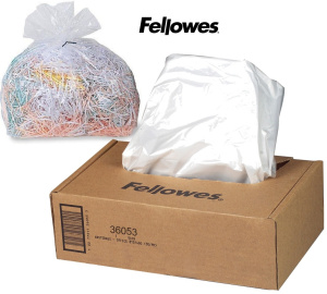 Мешки для шредера Fellowes 34л 100шт