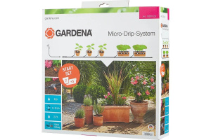 Система капельного полива Gardena Micro-Drip - основной набор M для комнатных растений (13001-20)