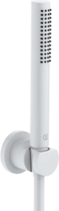 Душевой гарнитур Kludi Nova Fonte Puristic 208505315, матовый белый