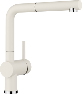 Кухонный смеситель Blanco Linus-S Silgranit 526959, белый